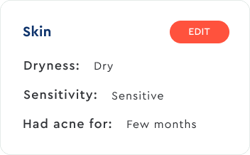 skin condition description